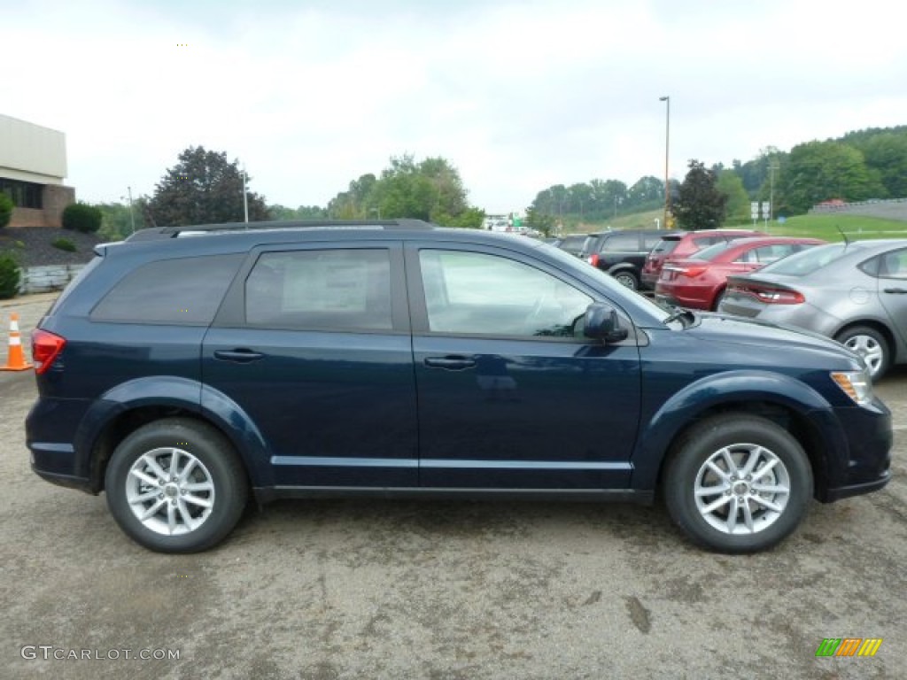 2014 Journey SXT AWD - Fathom Blue Pearl / Black photo #6