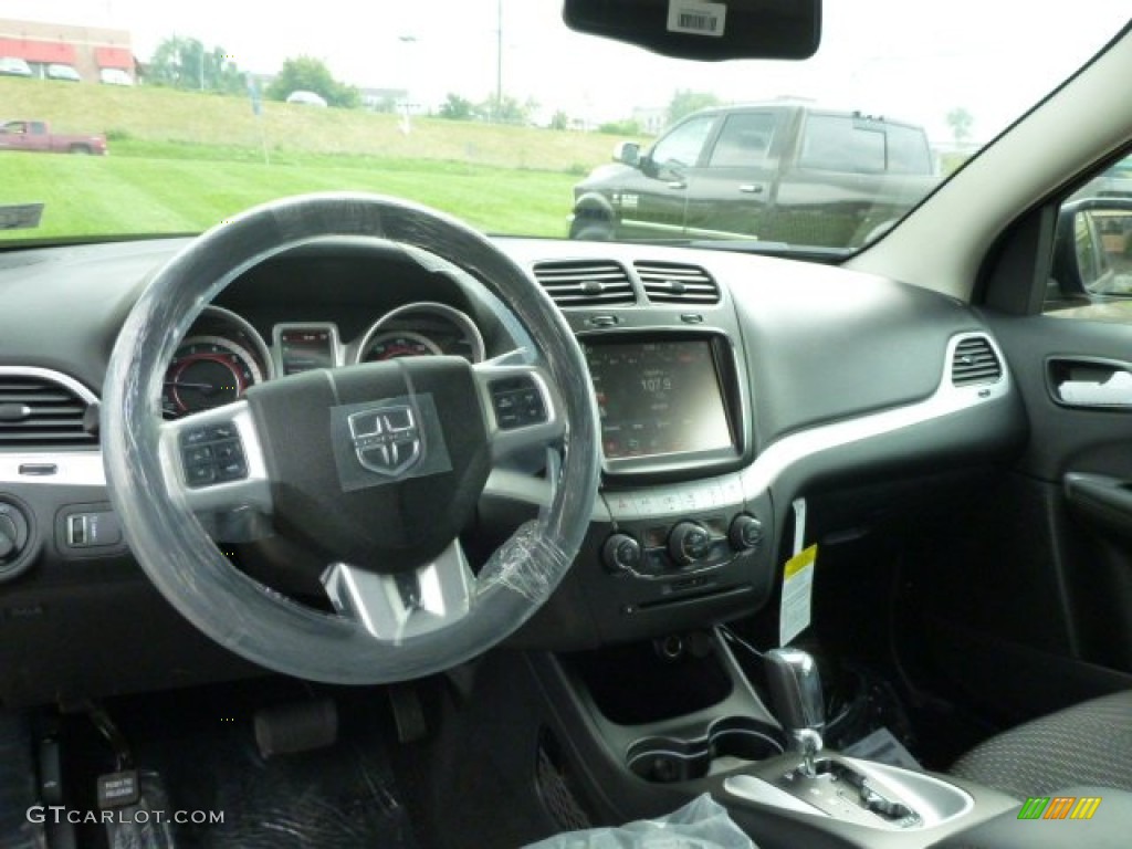 2014 Dodge Journey SXT AWD Black Dashboard Photo #85179671