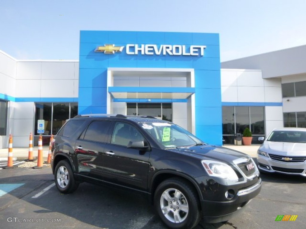 Carbon Black Metallic GMC Acadia