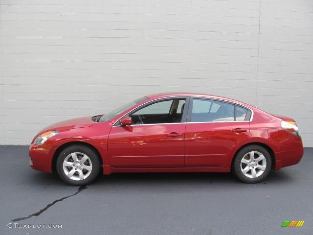 2009 Altima 2.5 SL - Red Brick Metallic / Charcoal photo #2