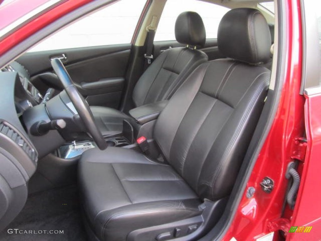 2009 Altima 2.5 SL - Red Brick Metallic / Charcoal photo #9