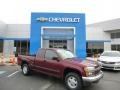 2007 Deep Ruby Red Metallic Chevrolet Colorado LT Extended Cab  photo #1