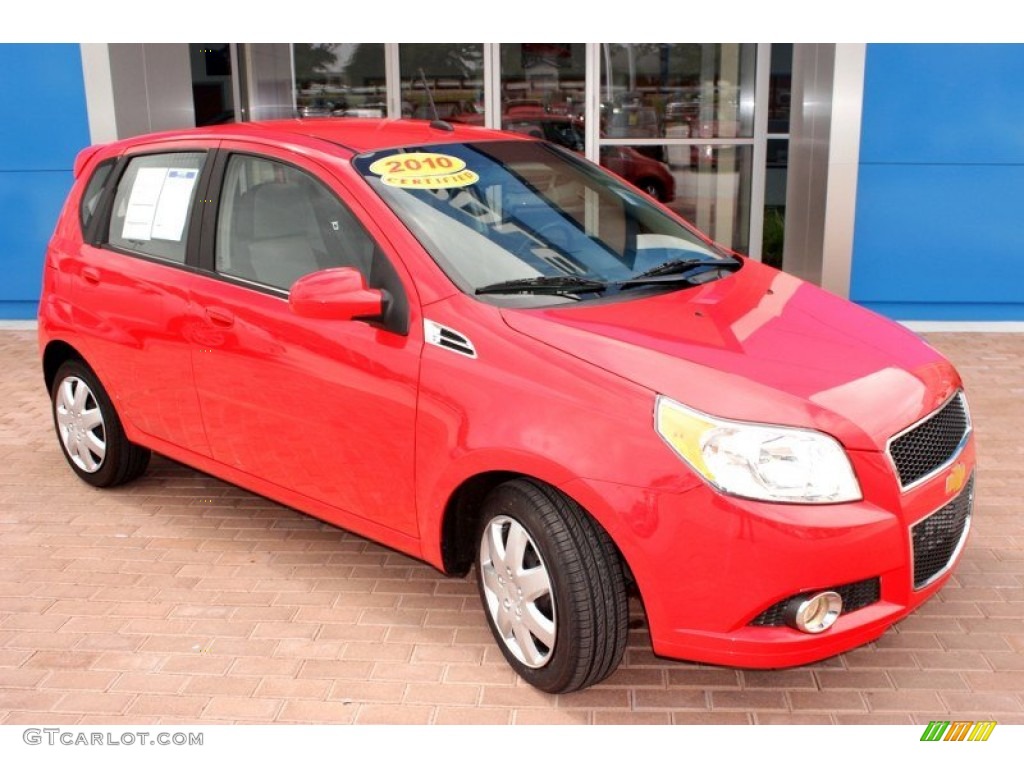 2010 Aveo Aveo5 LT - Victory Red / Charcoal photo #11