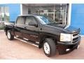 2007 Black Chevrolet Silverado 1500 LTZ Crew Cab 4x4  photo #11