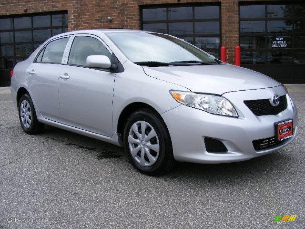 Classic Silver Metallic Toyota Corolla