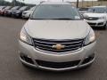 2014 Champagne Silver Metallic Chevrolet Traverse LT AWD  photo #3