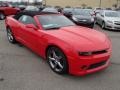 2014 Red Hot Chevrolet Camaro LT/RS Convertible  photo #2