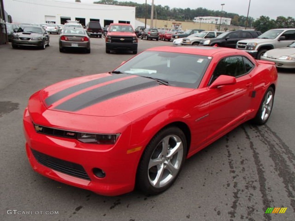 2014 Camaro LT/RS Coupe - Red Hot / Black photo #4