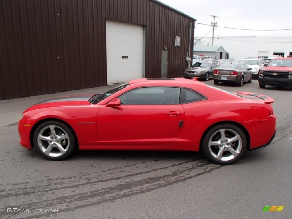 2014 Camaro LT/RS Coupe - Red Hot / Black photo #5