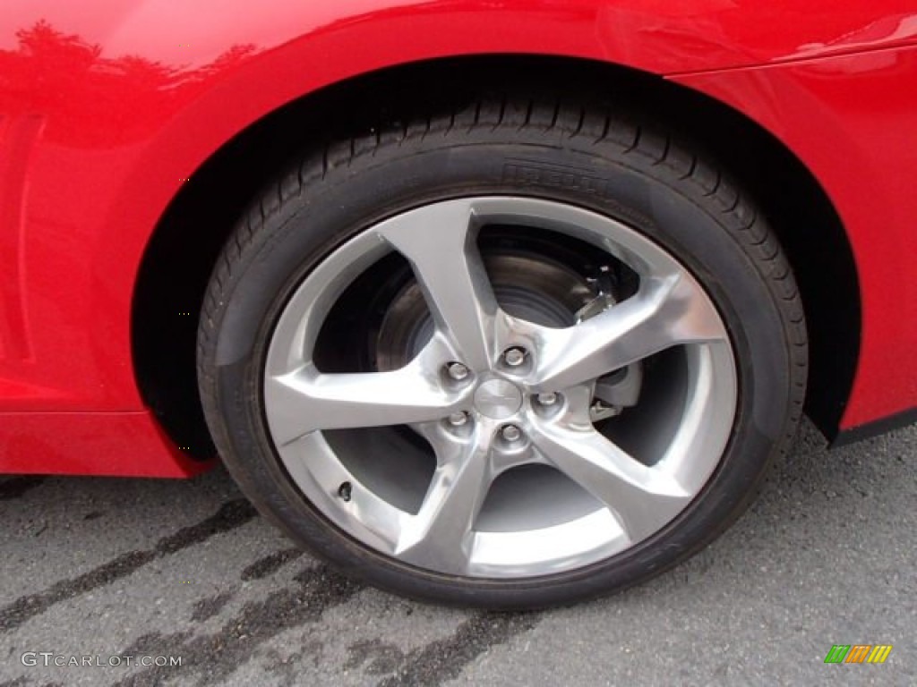 2014 Camaro LT/RS Coupe - Red Hot / Black photo #9