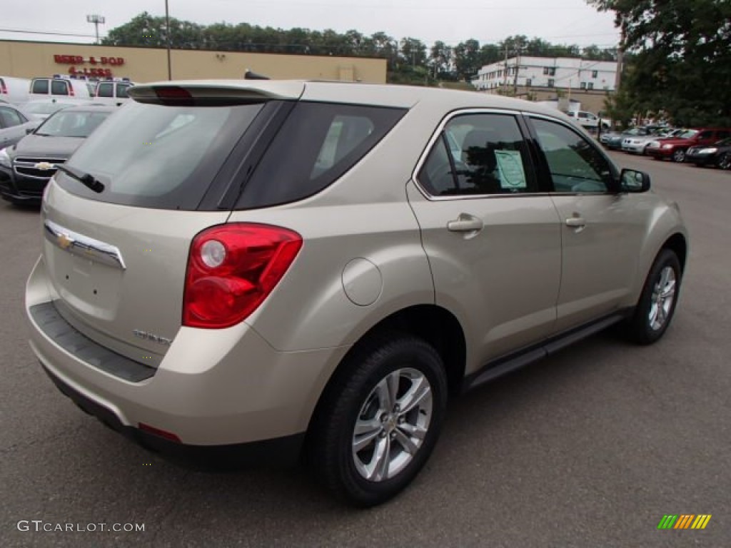 Champagne Silver Metallic 2014 Chevrolet Equinox LS Exterior Photo #85182647