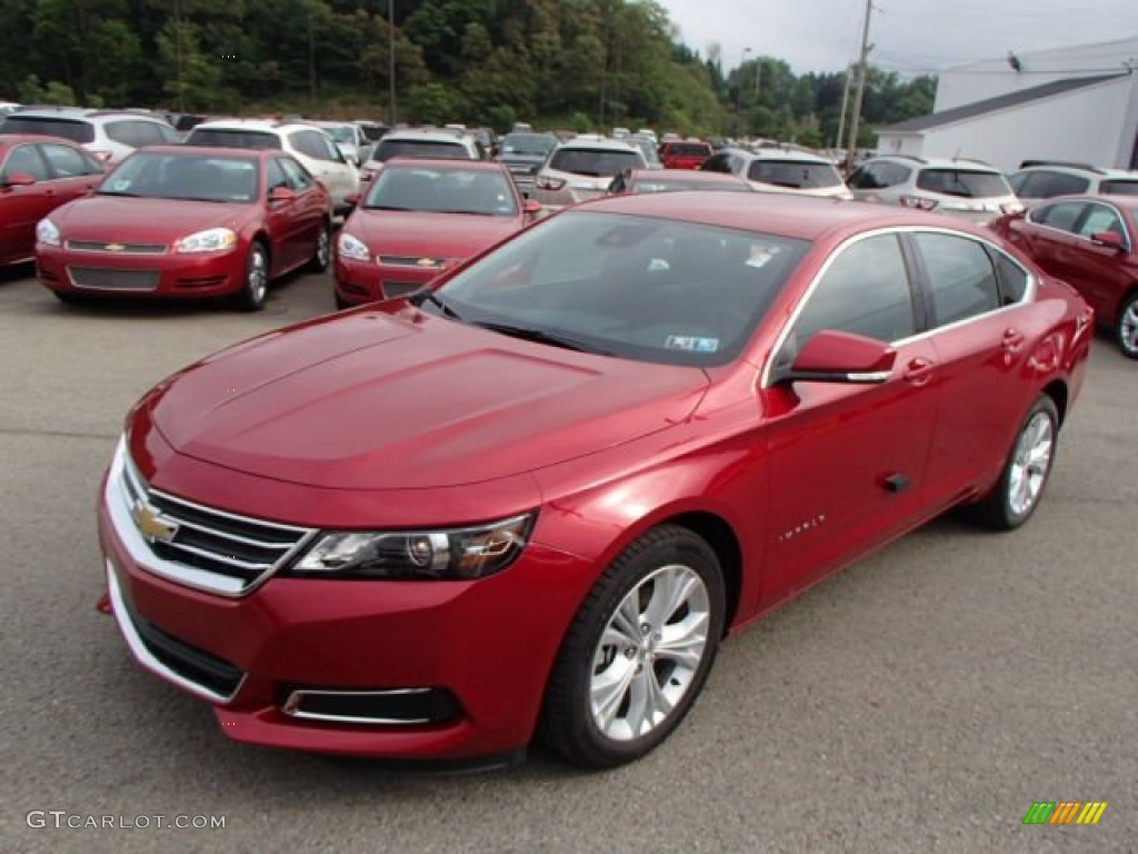 Crystal Red Tintcoat 2014 Chevrolet Impala LT Exterior Photo #85183094