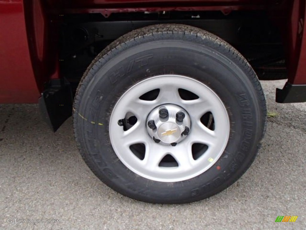 2014 Chevrolet Silverado 1500 WT Double Cab 4x4 Wheel Photo #85183289