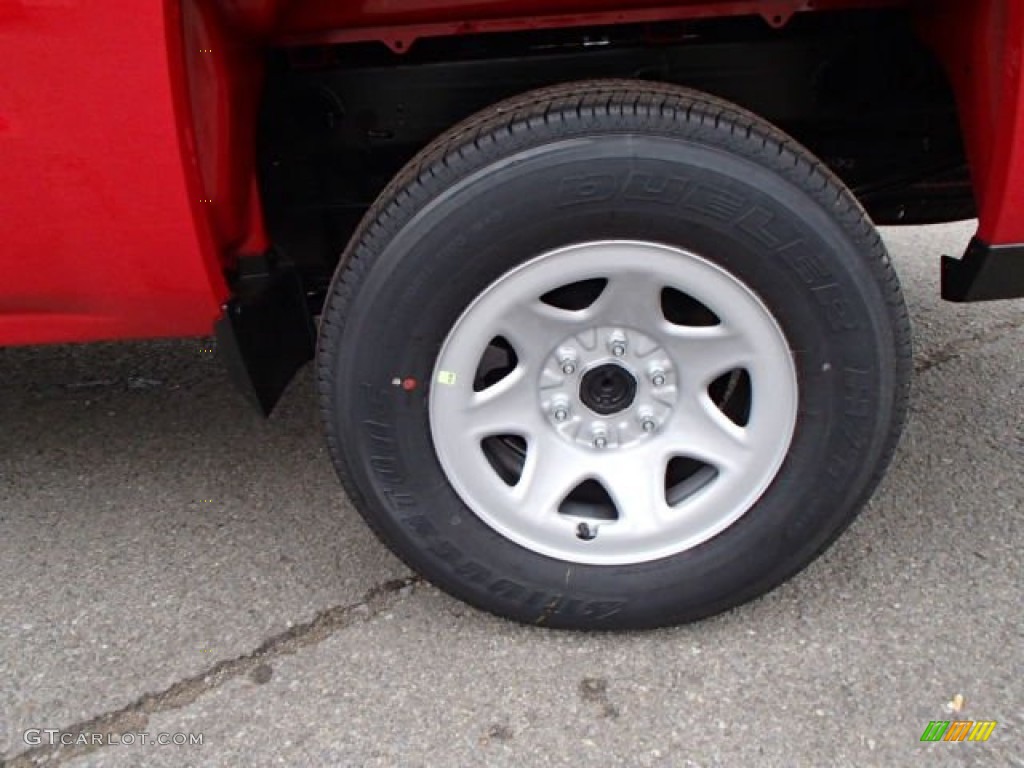 2014 Silverado 1500 WT Regular Cab - Victory Red / Jet Black/Dark Ash photo #9