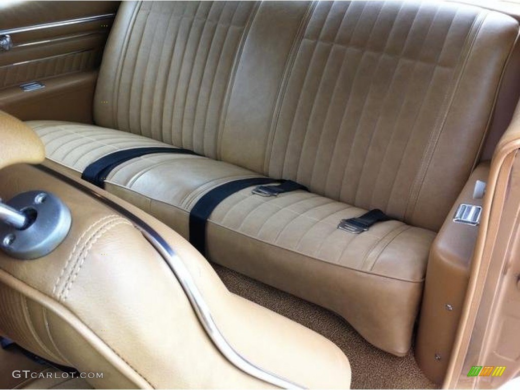 1970 Pontiac GTO Hardtop Rear Seat Photos