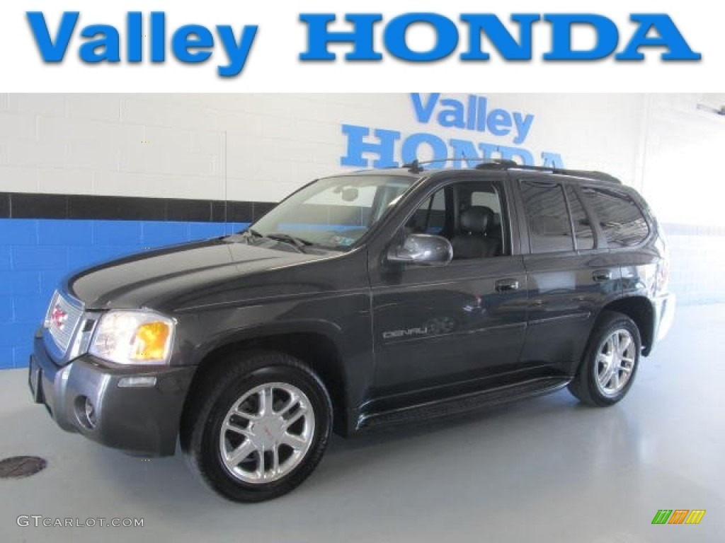 2007 Envoy Denali 4x4 - Graphite Gray Metallic / Ebony photo #1