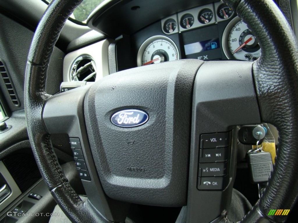 2010 F150 FX2 SuperCrew - Ingot Silver Metallic / Black photo #21