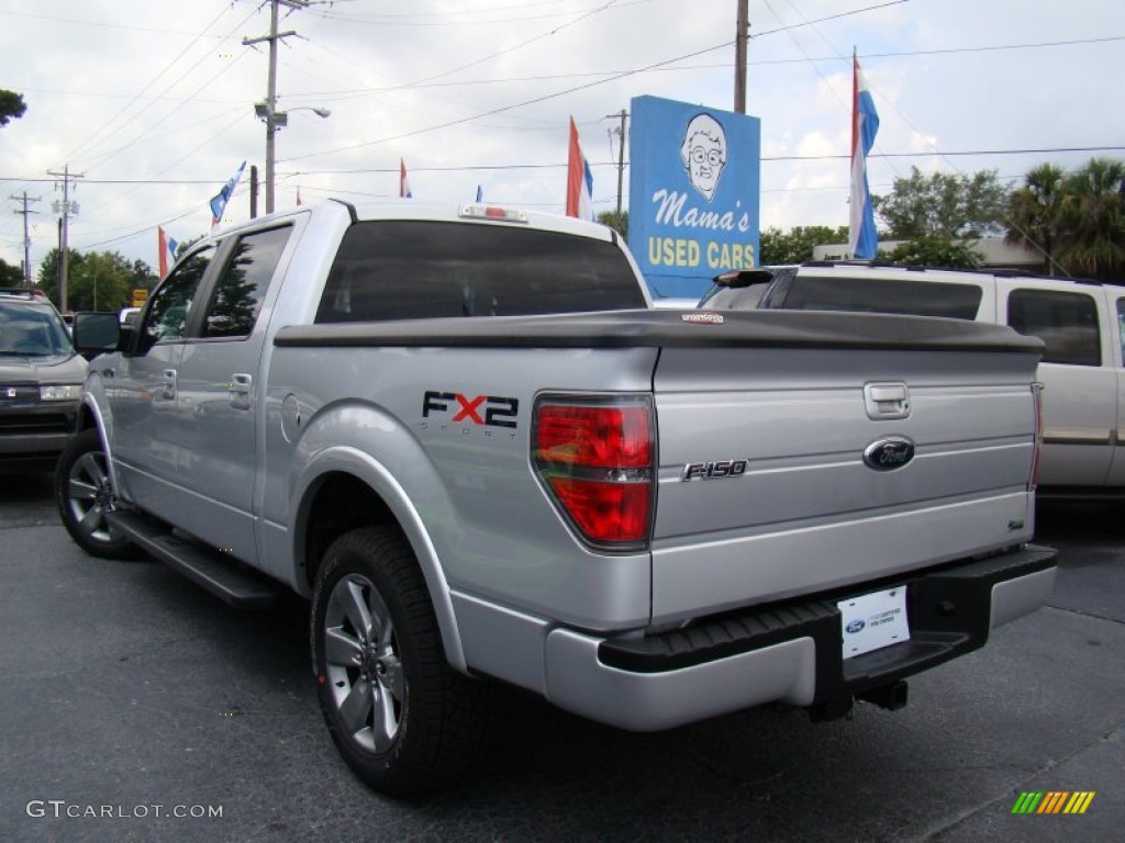 2010 F150 FX2 SuperCrew - Ingot Silver Metallic / Black photo #27