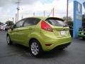 2012 Lime Squeeze Metallic Ford Fiesta SE Hatchback  photo #6