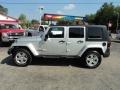 2010 Bright Silver Metallic Jeep Wrangler Unlimited Sahara 4x4  photo #1