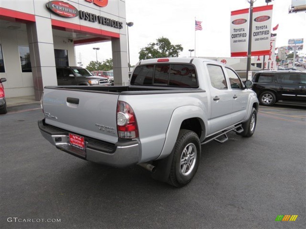 2011 Tacoma V6 SR5 PreRunner Double Cab - Silver Streak Mica / Graphite Gray photo #7