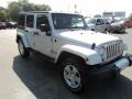 2010 Bright Silver Metallic Jeep Wrangler Unlimited Sahara 4x4  photo #21