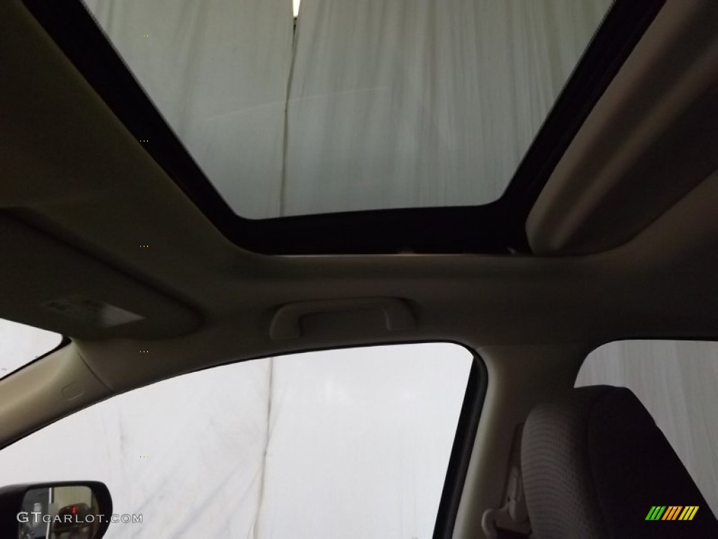 2014 CR-V EX - Basque Red Pearl II / Gray photo #14