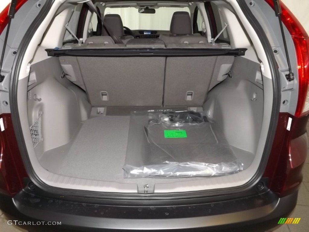 2014 CR-V EX - Basque Red Pearl II / Gray photo #27