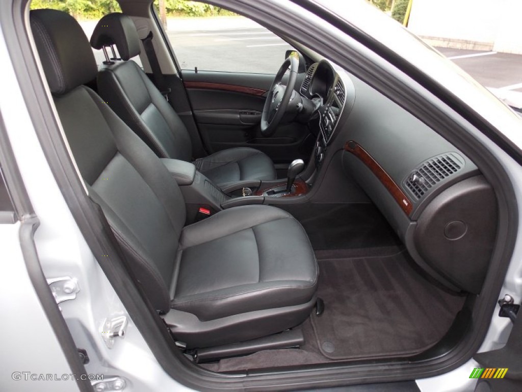 Black Interior 2010 Saab 9-3 2.0T SportCombi Wagon Photo #85188266