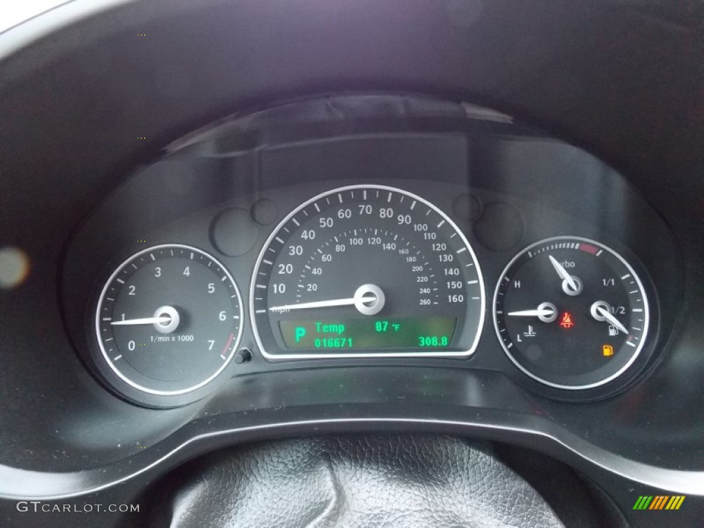 2010 Saab 9-3 2.0T SportCombi Wagon Gauges Photos