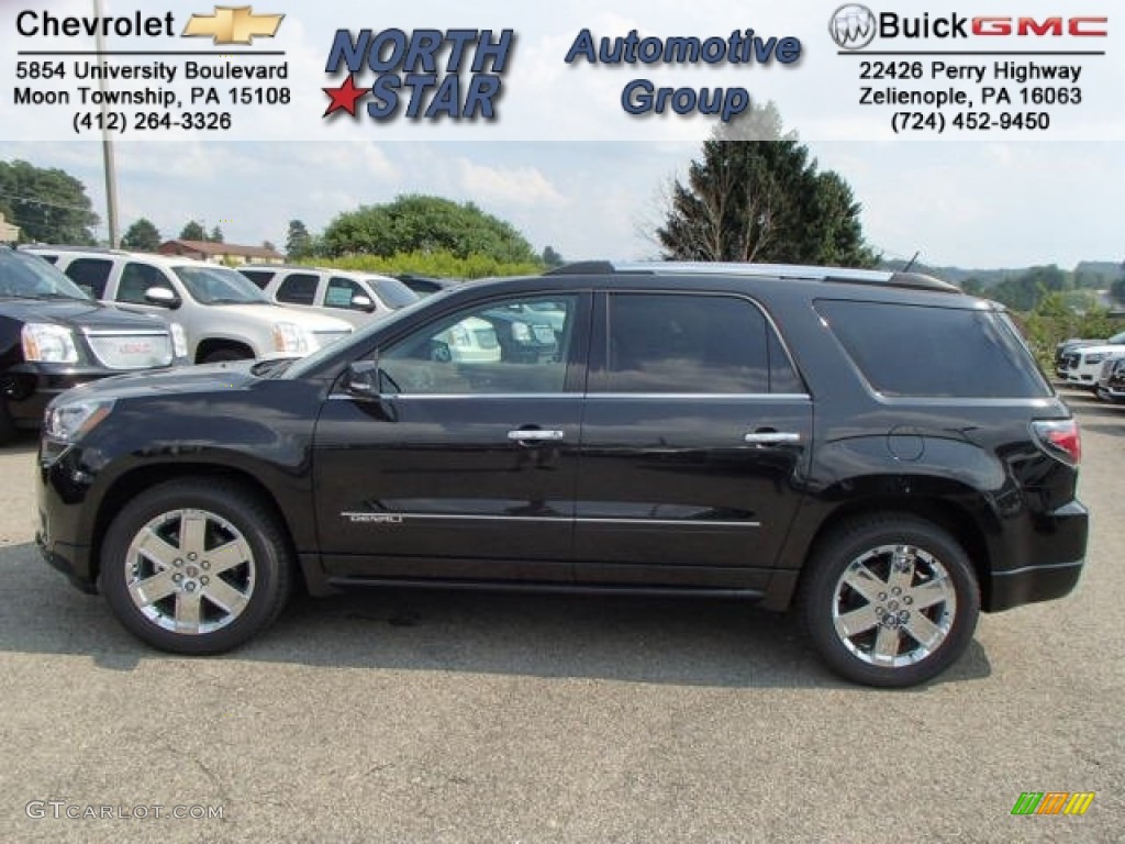 Carbon Black Metallic GMC Acadia