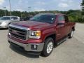 2014 Sonoma Red Metallic GMC Sierra 1500 SLE Crew Cab 4x4  photo #2