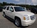 White Diamond Tricoat 2014 GMC Yukon XL Denali AWD Exterior