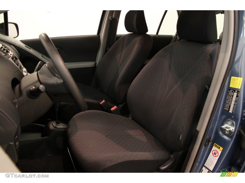 2010 Yaris 5 Door Liftback - Bayou Blue Pearl / Dark Charcoal photo #5