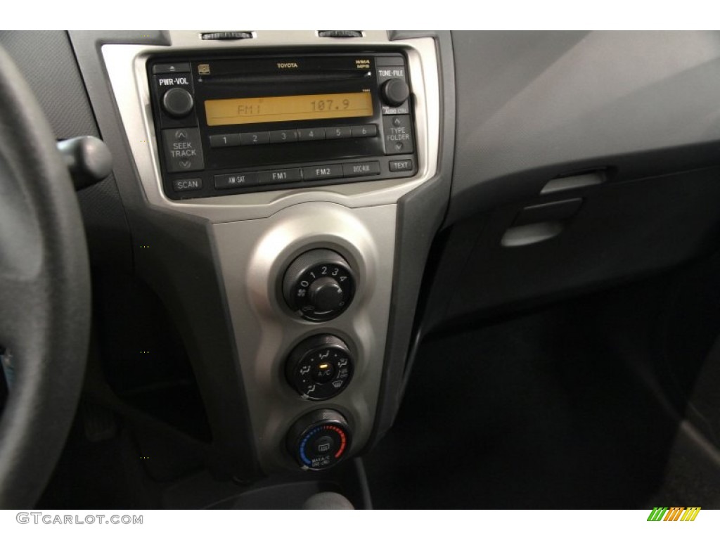 2010 Yaris 5 Door Liftback - Bayou Blue Pearl / Dark Charcoal photo #8