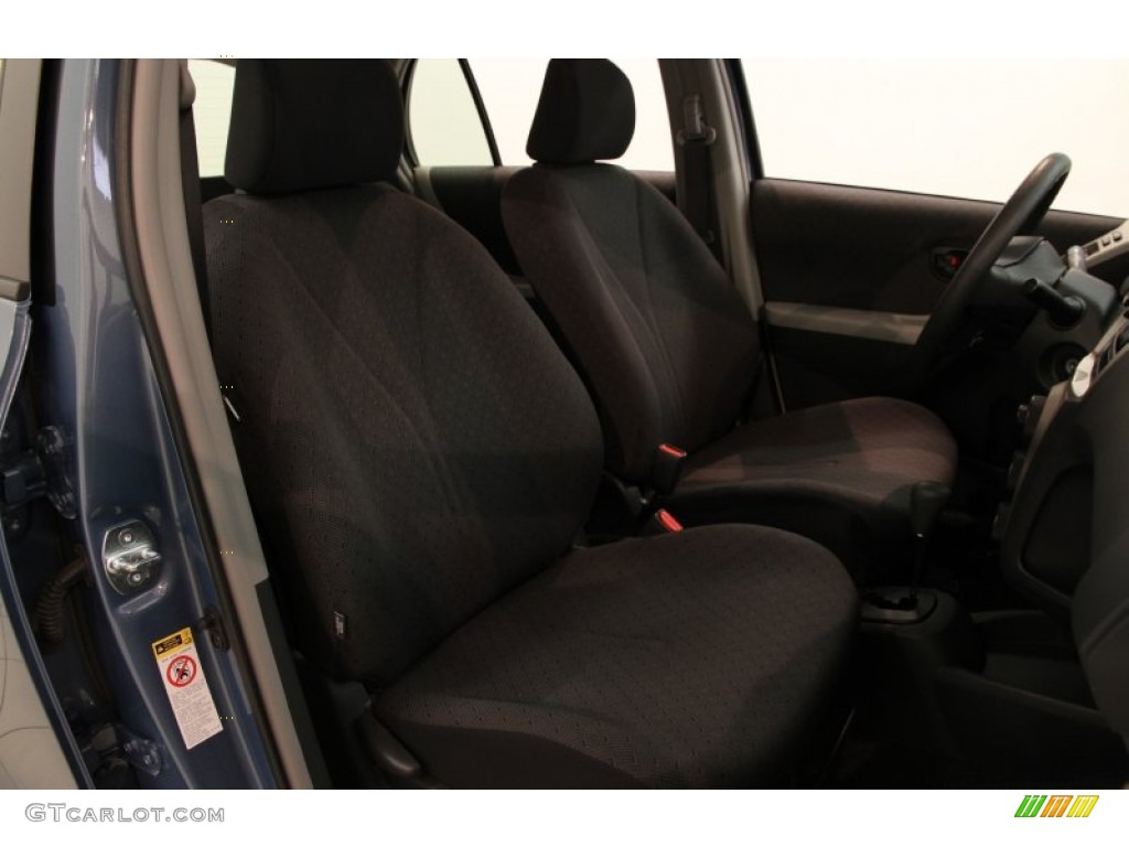 2010 Yaris 5 Door Liftback - Bayou Blue Pearl / Dark Charcoal photo #10