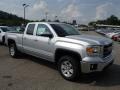 Quicksilver Metallic - Sierra 1500 SLE Double Cab 4x4 Photo No. 4