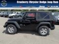 Black 2014 Jeep Wrangler Sport S 4x4