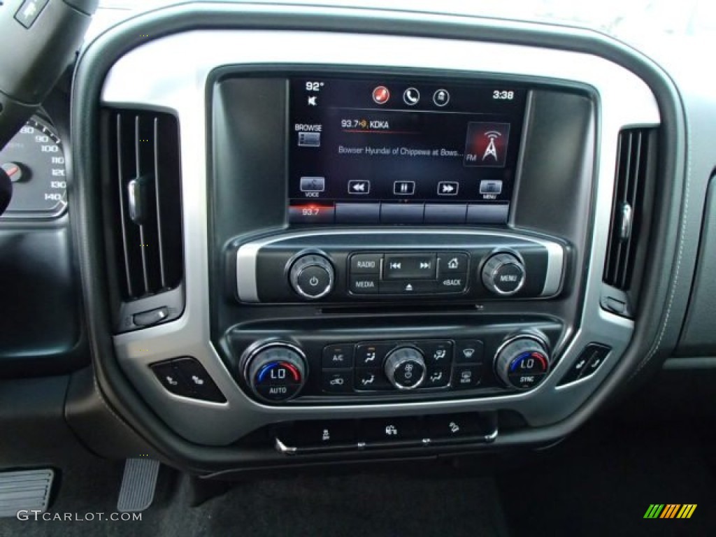 2014 GMC Sierra 1500 SLE Double Cab 4x4 Controls Photo #85192937