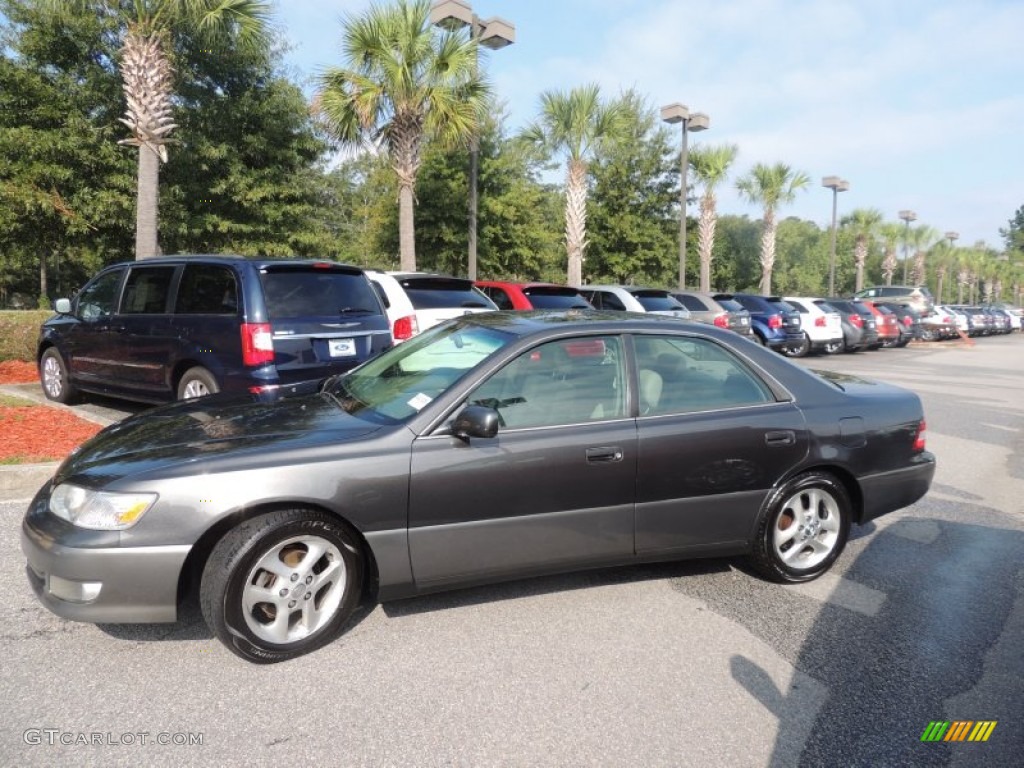 2001 ES 300 - Graphite Gray Metallic / Ivory photo #2