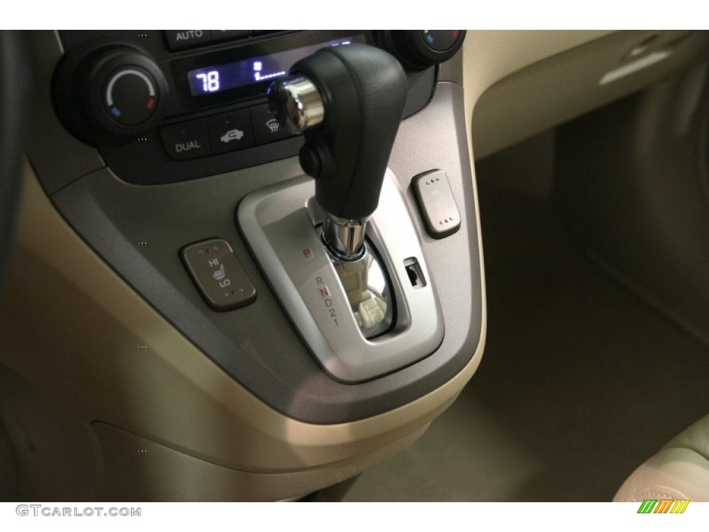 2009 CR-V EX-L 4WD - Green Tea Metallic / Ivory photo #10