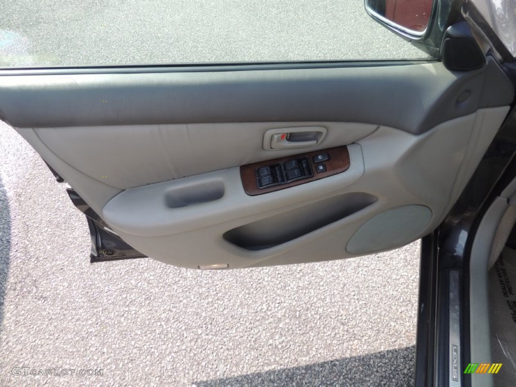 2001 ES 300 - Graphite Gray Metallic / Ivory photo #6