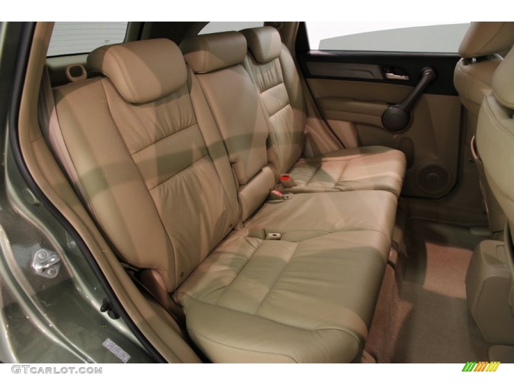 2009 CR-V EX-L 4WD - Green Tea Metallic / Ivory photo #14