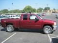 2013 Deep Ruby Metallic Chevrolet Silverado 1500 LT Extended Cab 4x4  photo #3