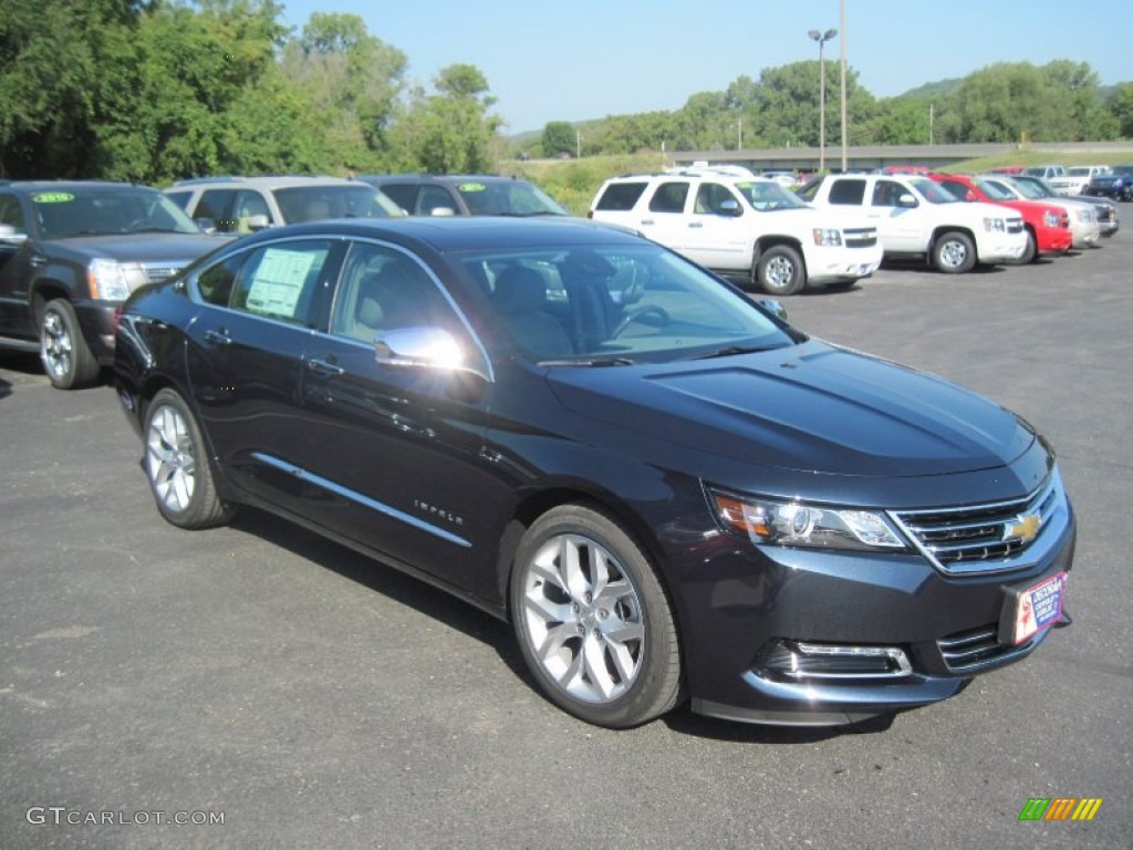 2014 Impala LTZ - Blue Ray Metallic / Jet Black/Dark Titanium photo #3