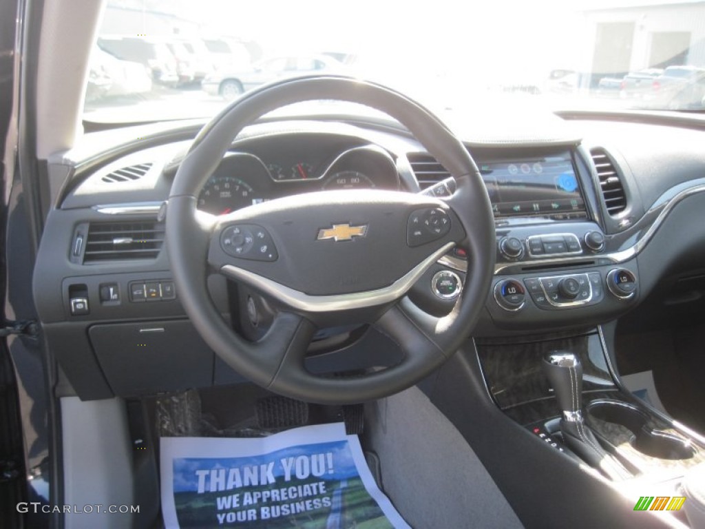 2014 Impala LTZ - Blue Ray Metallic / Jet Black/Dark Titanium photo #10