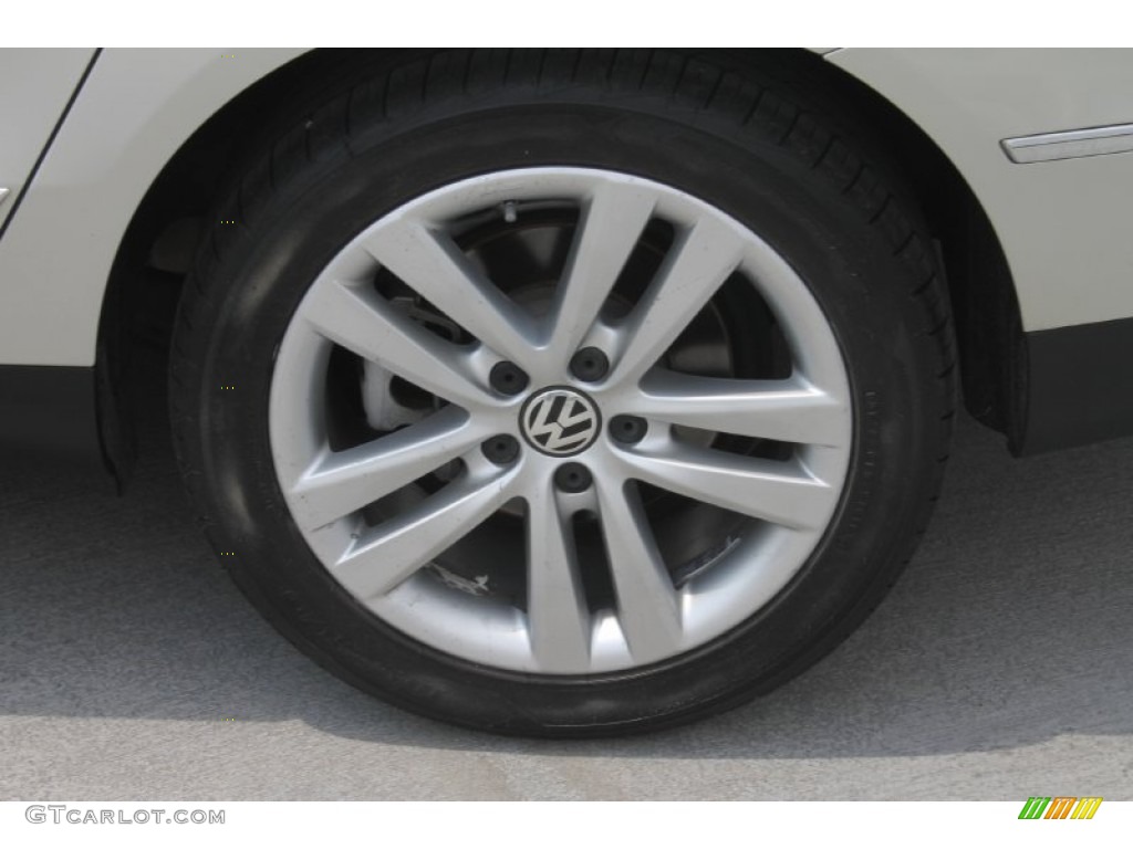 2009 Passat Komfort Sedan - White Gold Metallic / Deep Black photo #6