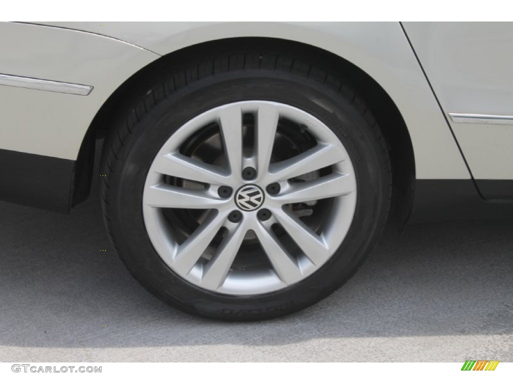 2009 Passat Komfort Sedan - White Gold Metallic / Deep Black photo #10