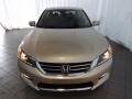 2013 Champagne Frost Pearl Honda Accord EX-L V6 Sedan  photo #2