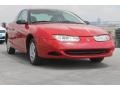 Bright Red 2001 Saturn S Series SC1 Coupe